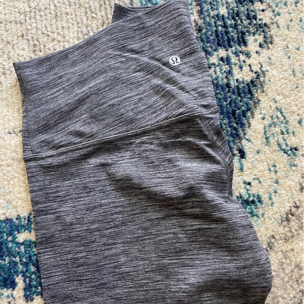 Lululemon align grey full Length leggings size 8